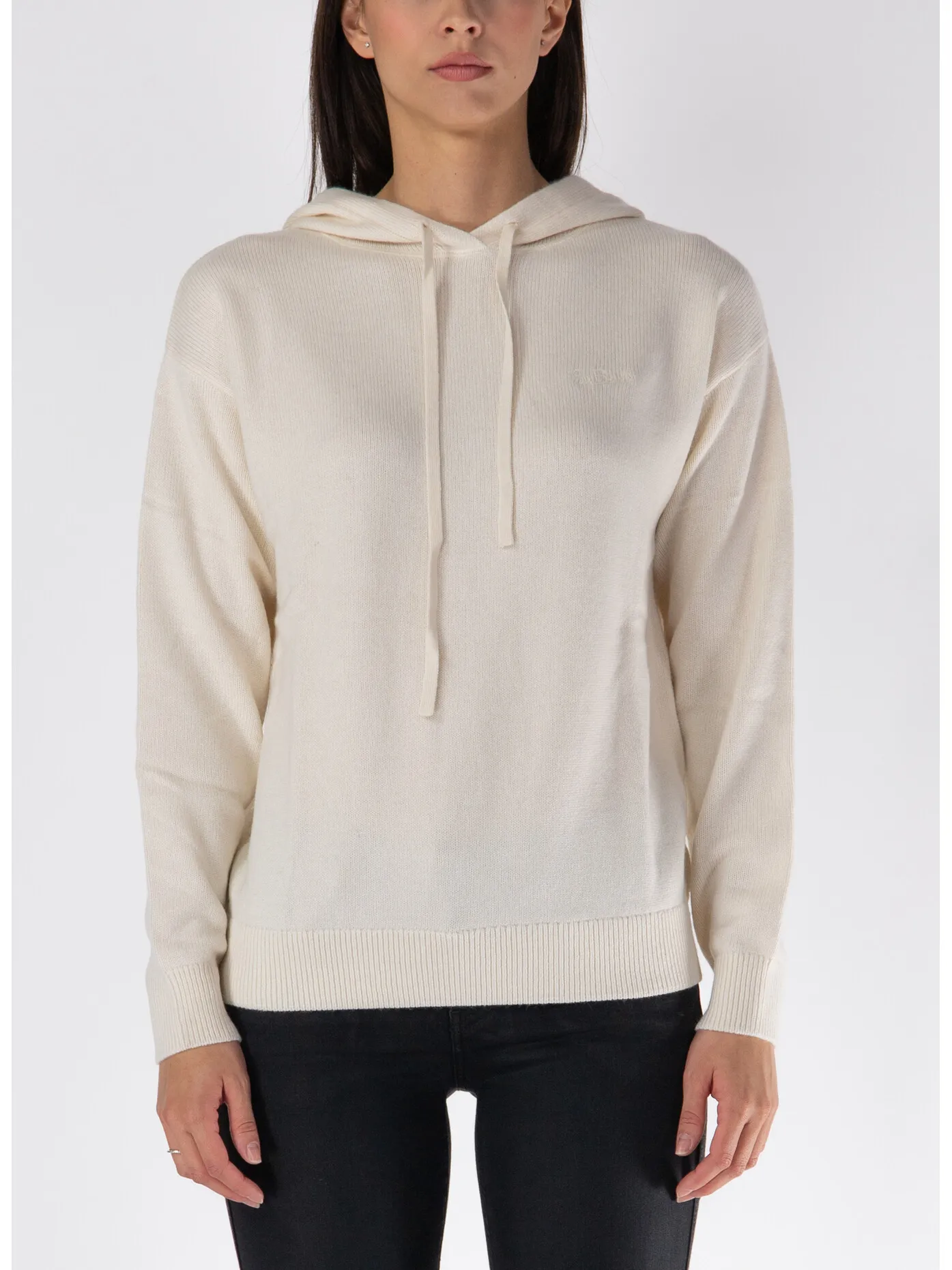     -MC2    -MAGLIONE CON CAPPUCCIO ELIDE-