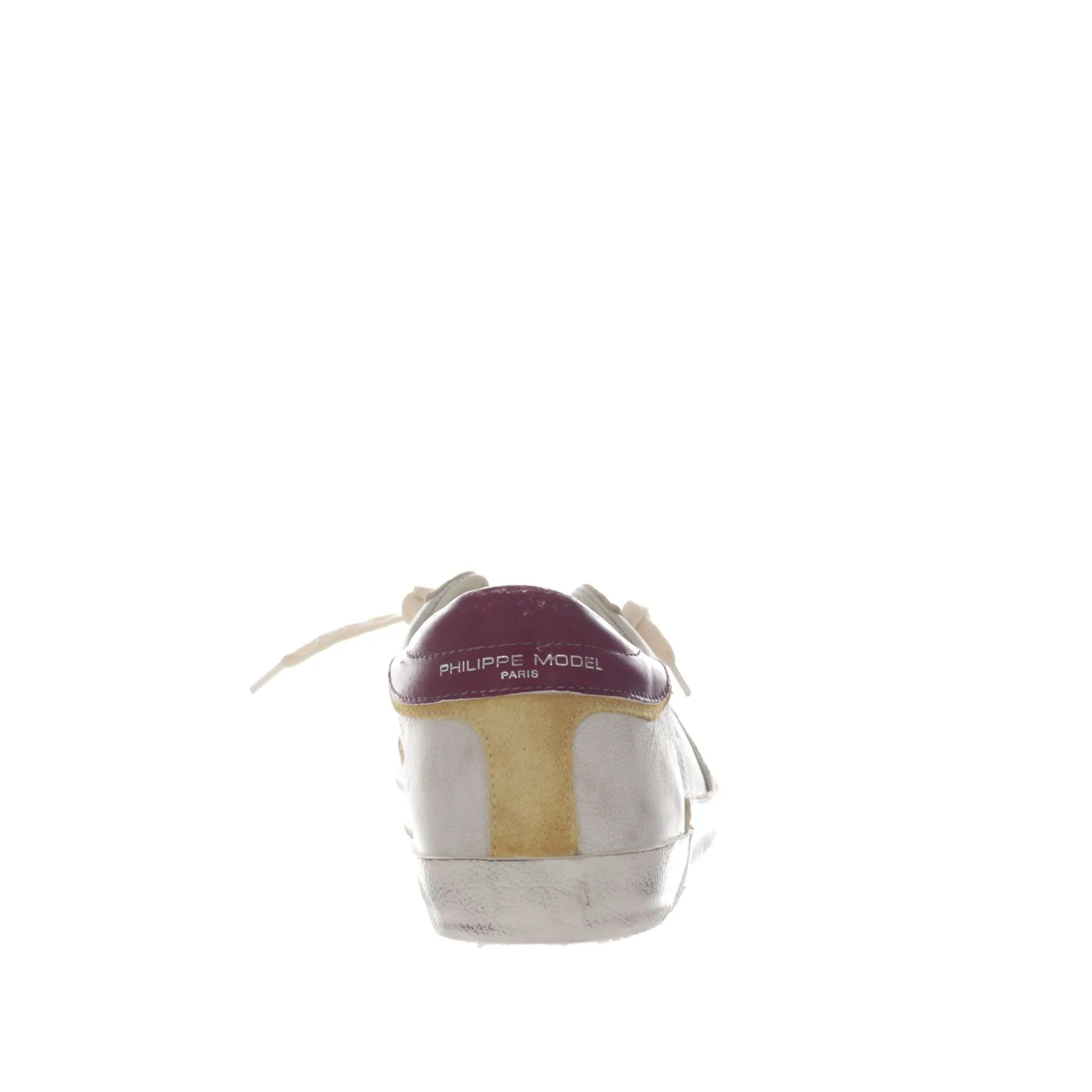 Sneaker paris x low vintage in pelle