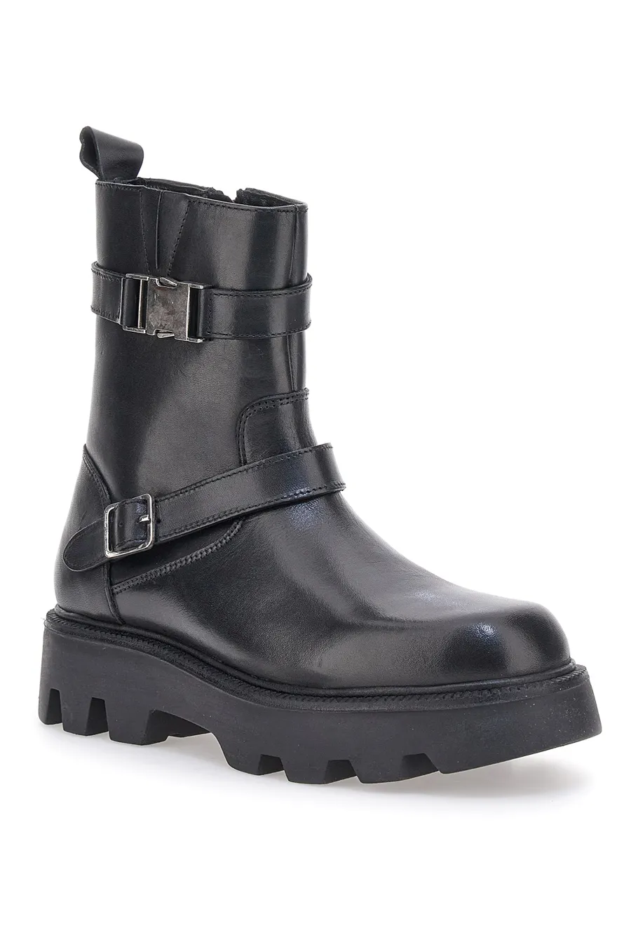 Stivaletto Biker Vera Pelle Pittarello Rock 6654